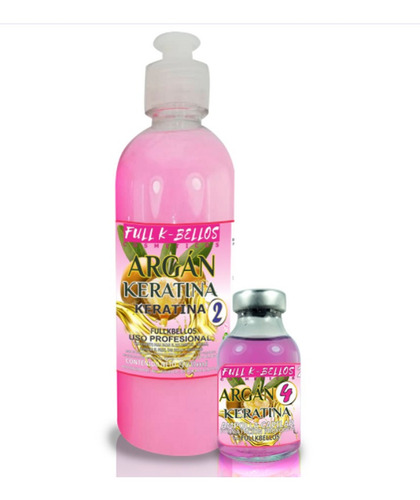 Argan Keratina Paso 2 500ml - mL a $94