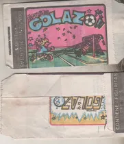 Comprar Lote De 3 Sobres De Figuritas * Golazo * Cerrados - Años 80