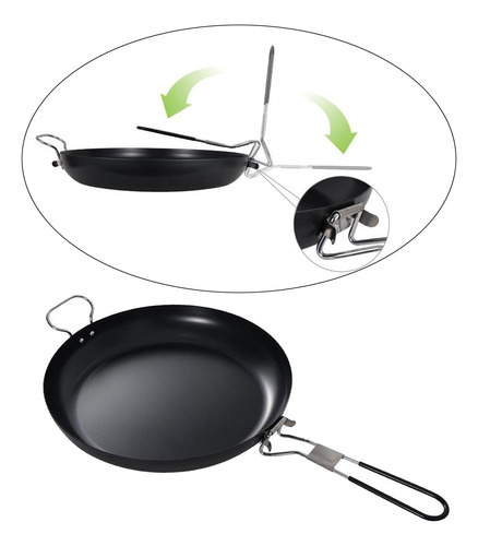Sartén De Cocina De Hierro Antiadherente Compatible 12