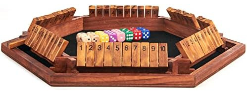 Juego De Mesa De Dados De 1 A 6 Jugadores