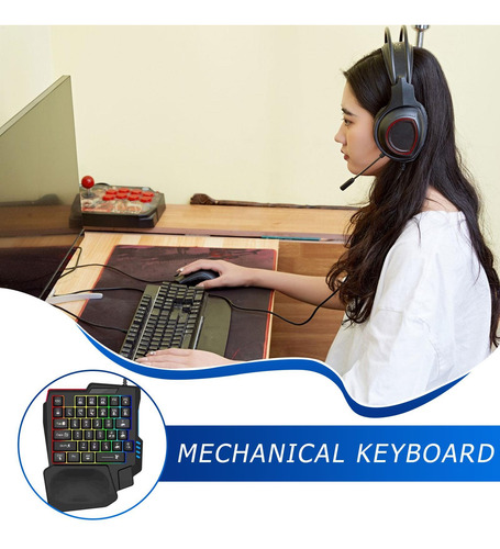Teclado De Juego Teclado De Juego Teclado Ergonómico Con Sen