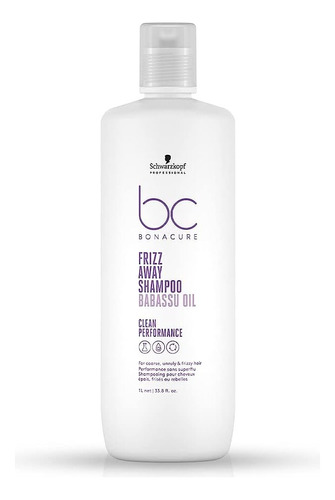 Frizz Away Shampoo 1000ml Bc - mL a $166