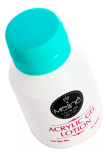 Meliné Acrylic Gel Lotion Construcción Uñas Esculpidas 60cc