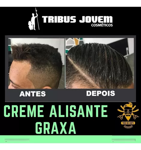 Corte Blindado - Creme Alisante Masculino Crespo