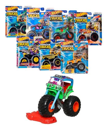 Monster Trucks Hot Wheels Variedades  - Mattel