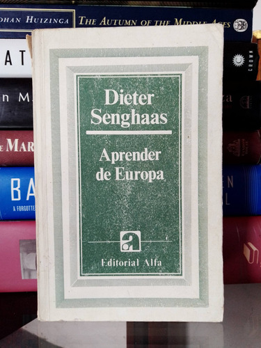 Aprender De Europa/ Dieter Senghaas 