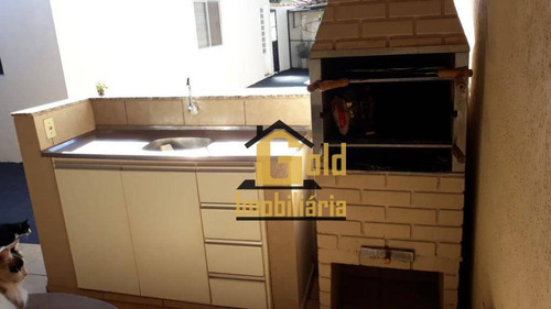 Casa Com 4 Dormitórios À Venda, 112 M² Por R$ 265.000 - Jardim Florestan Fernandes - Ribeirão Preto/sp - Ca0895