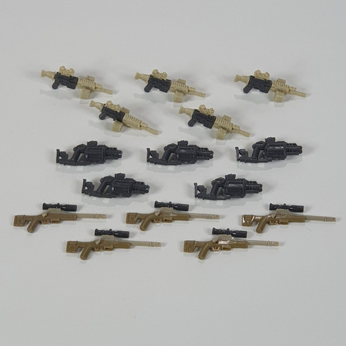 Call Of Duty Mega Construx Atlas Rifle Metralleta Lote Armas 200 (Usado)