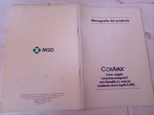 Comvax (Usado)