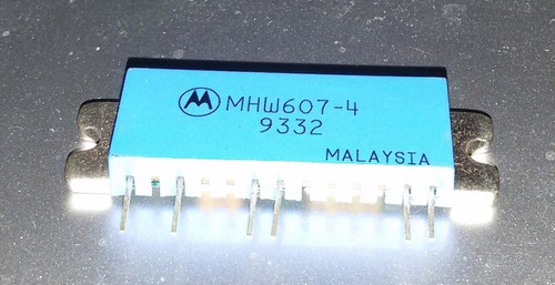Mhw607-4 The Rf Line Vhfpower Amplifiers, Motorola