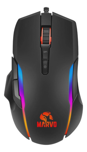 Mouse gamer de juego MarvoScorpion G945 negro