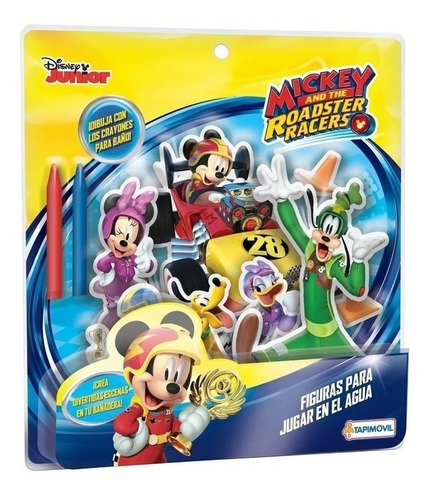 Mickey Figuras Para Jugar Colorear En El Agua Baño