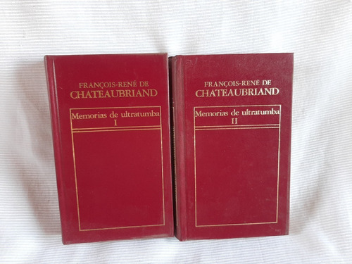 Imagen 1 de 3 de Memorias De Ultratumba - Francois Rene De Chateaubriand