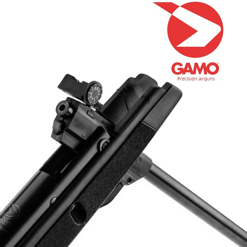Imagen 5 de 10 de Rifle Aire Comprimido Gamo Black Shadow Combo