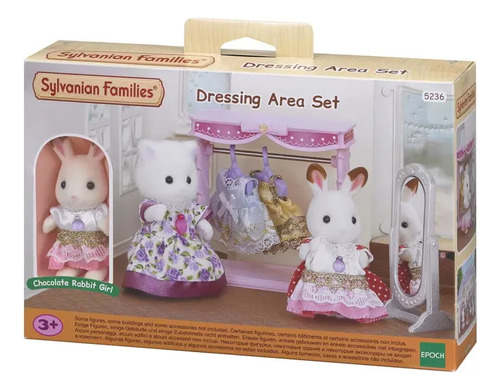 Sylvanian Families Dressing Area Set 5236 Para Niños