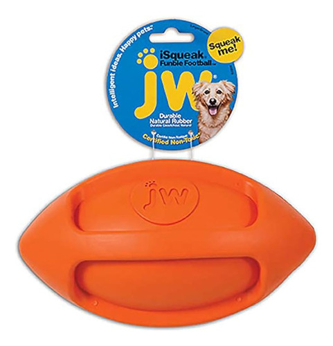 Jw Pet Isqueak Funble Football Toy Toy