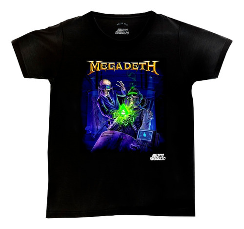 Megadeth - Remera 100 % Algodón