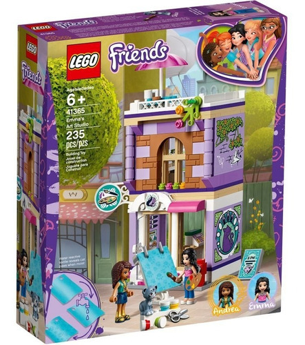 Lego Friends 41365 Estudio Artístico De Emma