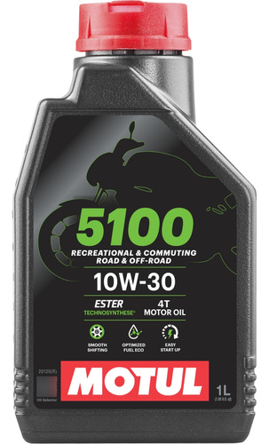 Óleo Motor 4t Motul 5100 10w30 Semi-sintético