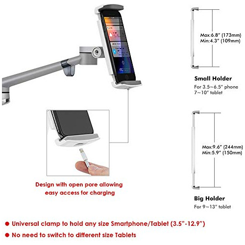 Soporte Tablet Cama - Soporte Tablet / iPad Ajustable A...