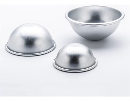 Kit 3 Moldes Aluminio Para Bombas De Baño, Esferas De Baño