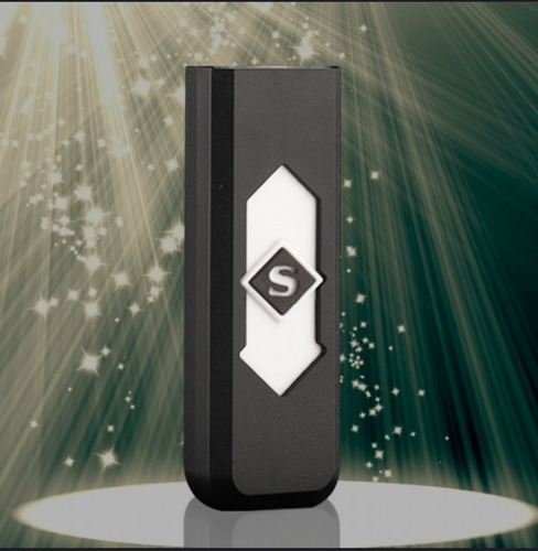 Encendedor Mechero Lighter Eléctrico Recargable Usb Delgado