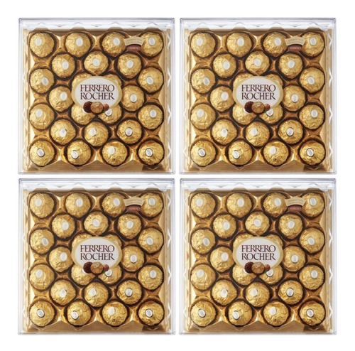 Bombon Ferrero Rocher Caja X24 U. 300 Gr Chocolate X4