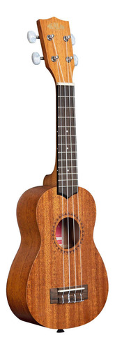 Ukulele Soprano Kala Ka-15s Satin Mahogany Con Bundle De