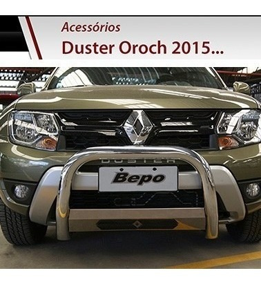 Defensa Frontal Renault Oroch Negra 2016 Bepo