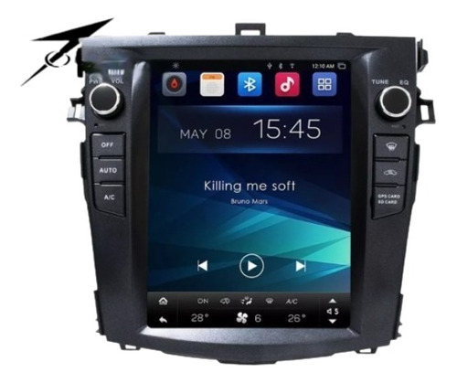 Radio Android Central Multimedia Toyota Corolla 07-12 Tesla