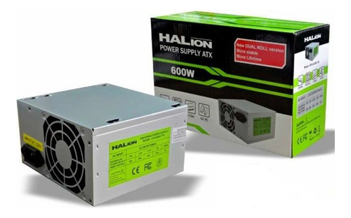 Fuente Poder Micro Atx Halion Label 600w 