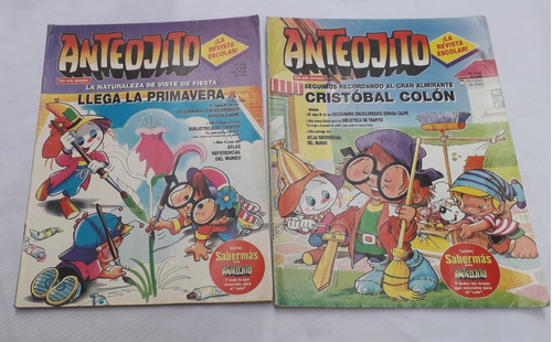 Lote Por Dos Revista  Antigua ** Anteojito ** 1996 Sep Y Oct