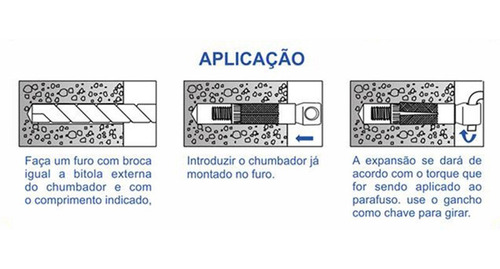 Imagem 5 de 5 de Gancho Para Rede Cadeira Balanço Teto Reforçado Inox