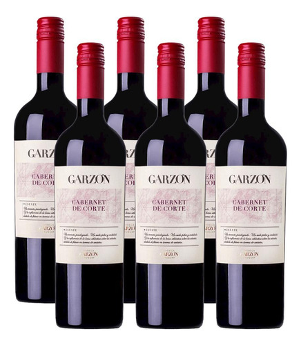 Vinho Garzon Estate Cabernet De Corte 750 Ml Kit Com 06 Un