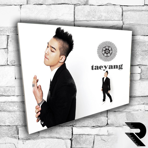 Cuadro De Taeyang | 4 | Bigbang | 30x21 Cm