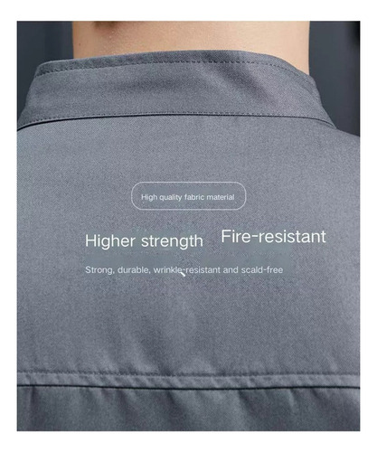 Abrigo De Cocinero Unisex, Camisa De Cocinero De Manga Larga