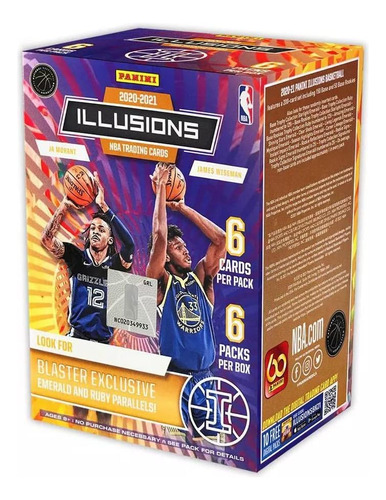 Juego De Cartas Coleccionables De Baloncesto Panini Nba Illu