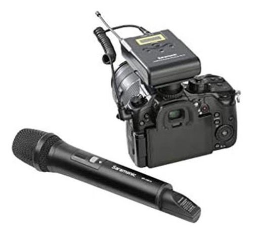 Microfone PortĂĄtil Sem Fio Saramonic Uwmic15 Sr-hm15 Uhf Pa