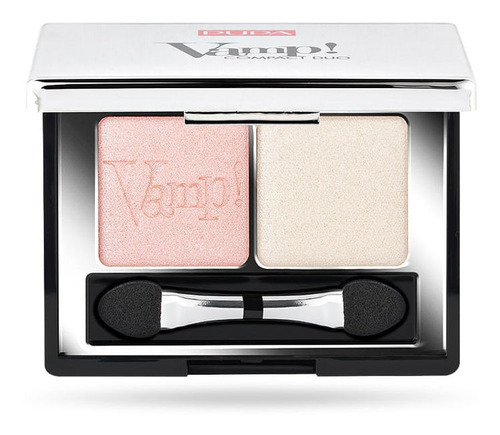 Sombra Pupa Vamp! Compact Eyeshadow Duo 01 Rose Perlage