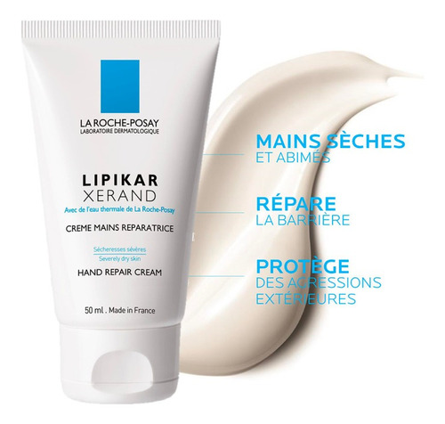 La Roche Posay Lipikar Xerand Crema Reparadora De Manos.