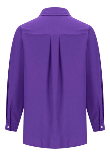 Blusa Casual Con Botones Para Mujer, De Moda Creativa, Camis