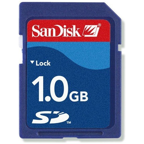 Memoria Sd 1gb Sandisk Medicina Camaras Cnc Gps Nikon Canon