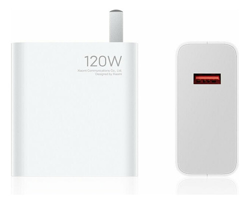Cargador Xiaomi Mi Tipo-C tipo-c de pared con cable carga 120w blanco