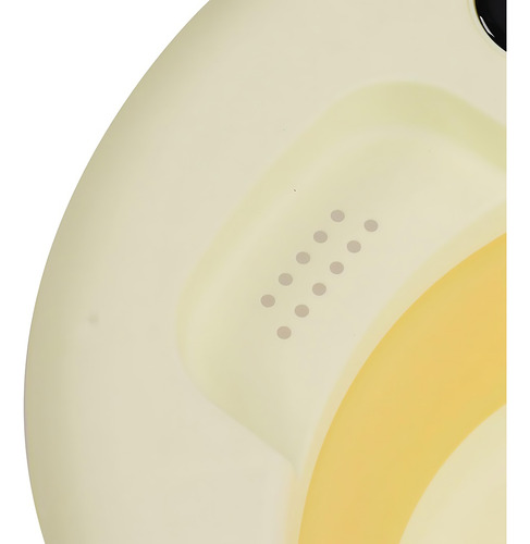 Banheira Retrátil Infantil Confortável Resistente Conforto Cor Amarelo Lisa