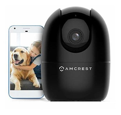 Camara Wifi 1080p Para Interior Para Niñeras, Perros, Etc