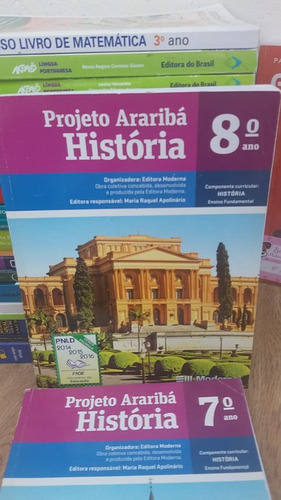 Projeto Arariba Historia 8º Ano - Maria Raquel Apolinario