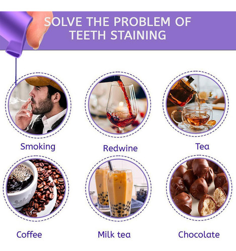 Um Creme Dental De Mousses Roxo Para Remover O Mau Hálito Lo