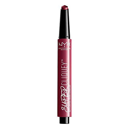 Lápiz Labial Mate Nyx Maquillaje Profesional Super Cliquey,