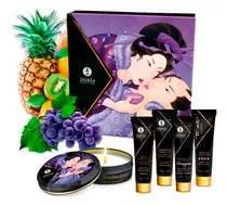 Comprar Set Lubricantes Frutos Exoticos Secretos De Geisha Shunga Frutos Exóticos