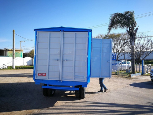 Acoplado Taller Rodante Trailer Cerrado Obrador 4 Y 5 Metros